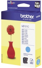 BROTHER Inkjetpatrone LC121C cyan