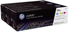 HP Lasertoner Nr. 131A c,m,y Triple Pack