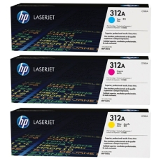 HP Lasertoner Nr.312A c,m,y