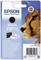 Epson Tintenpatrone schwarz (C13T07114012,T0711,T07114012)