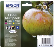 EPSON Value Pack T1295 sw,c,m,y