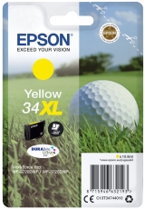 Epson Tintenpatrone gelb High-Capacity (C13T34744010,T347440,34XL,T3474,T34744010)