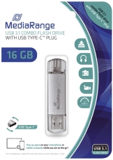 USB Stick 3.1 Kombo-Speicherstick, mit USB Type-C™ Stecker - 16 GM