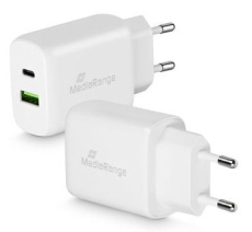 Ladegerät Steckdose 2x USB weiß