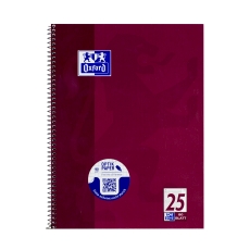 Collegeblock Schule - 90 g/qm, A4+, liniert/Rand, 80 Blatt