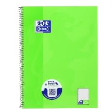 Collegeblock Schule - 90 g/qm, A4+, liniert/Rand, 80 Blatt