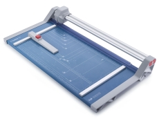 Rollen-Schneidemaschine 552 - Schnittlänge 510 mm, A3, mit doppelter Führungsstange, blau