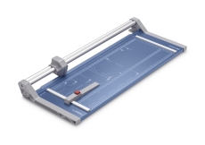 Roll- & Schnitt-Schneidemaschine 554 - Schnittlänge 720 mm, A2, mit doppelter Führungsstange, blau