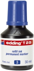 T 25 Nachfülltinte - für Permanentmarker, 30 ml, blau