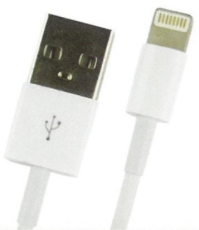 USB-Kabel für Apple weiß
