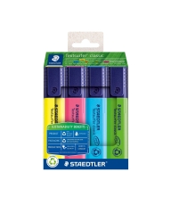 Textmarker Textsurfer® classic - nachfüllbar, 4er Pack