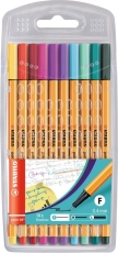 Fineliner point 88® Etui - 10er Pack - Sonderfarben