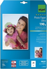 Inkjet Fotopapier Ultra - A4, hochglänzend, 190 g/qm, 20 Blatt