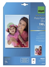 Inkjet Fotopapier Ultra - A4, seidenmatt, 190 g/qm, 20 Blatt