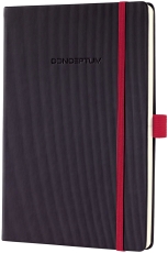 Notizbuch Conceptum Red Edition - ca. A5, liniert, schwarz