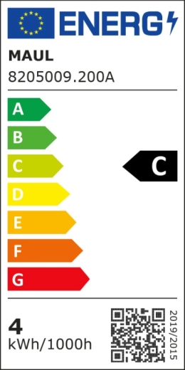 LED-Tischleuchte MAULgrace colour vario, dimmbar, silber