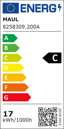 LED-Tischaufbauleuchte MAULjuvis sensor - dimmbar, weiß, Klemmfuß