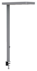 LED-Tischaufbauleuchte MAULjuvis sensor - dimmbar, silber, Klemmfuß