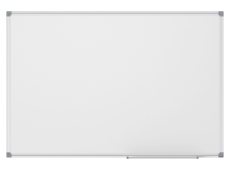 Whiteboardtafel - 180 x 120 cm, grau, magnethaftend, Wandmontage