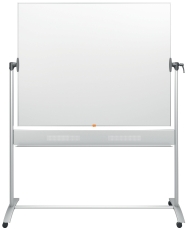 Whiteboardtafel Impression Pro - 150 x 120 cm, emailliert, Mobil mit Drehfunktion, weiß
