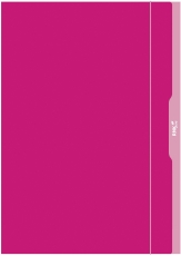 Gummizugmappe - A3, pink