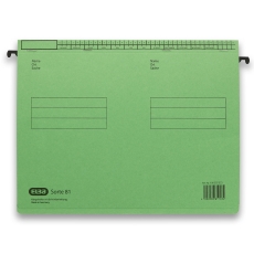 Hängehefter Sorte 81 - A4, grün, 250g Manilakarton, kaufmännische Heftung / Amtsheftung