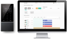TimeMoto® TM-818SC Zeiterfassungs-Komplettsystem inkl. Software