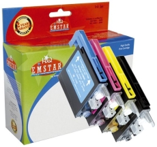 Alternativ Emstar Tintenpatrone MultiPack Bk,C,M,Y XL (10BRDCPJ125MULTI-B60,B60)