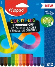 Farbstiftetui ColorPeps Infinity - 12er Kartonetui