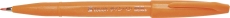 Kalligrafiestift Sign Pen Brush - Pinselspitze, orange