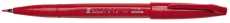 Kalligrafiestift Sign Pen Brush - Pinselspitze, rot