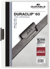 Klemm-Mappe DURACLIP® 60 - A4, weiß