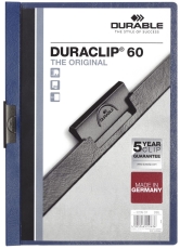 Klemm-Mappe DURACLIP® 60 - A4, dunkelblau