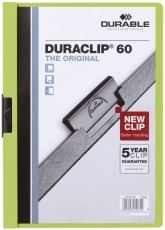 Klemm-Mappe DURACLIP® 60 - A4, grün