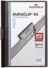 Klemm-Mappe DURACLIP® 60 - A4, schwarz