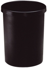 Papierkorb, 33 Liter - schwarz, Ø min/max: 290/335 / 430 mm hoch