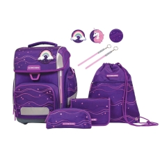 Schultaschenset Ergolite - 9tlg. Purple Dream purple