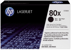 HP Lasertoner Nr. 80X schwarz