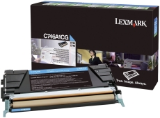 LEXMARK Lasertoner Return cyan