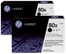 HP Lasertoner Nr.80X 2ST schwarz