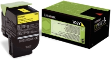 LEXMARK Lasertoner 702Y yellow