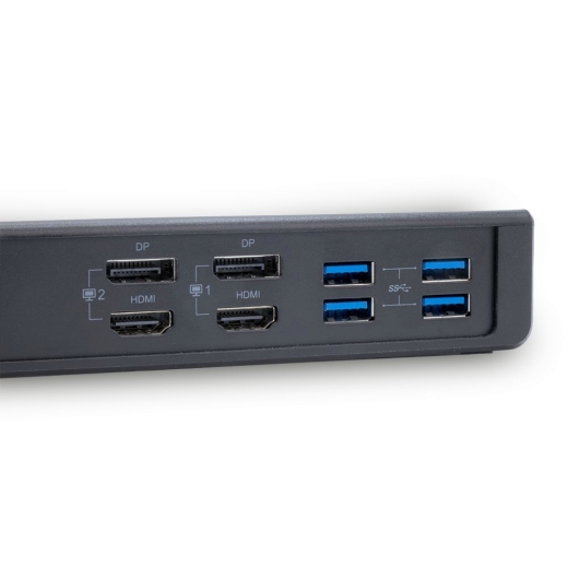TERRA MOBILE Dockingstation 800 USB-C/A inkl.135W Netzteil und USB C/A Kabel