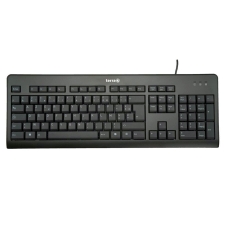 TERRA Keyboard 1500 Corded [FR] USB black/noir Copilot AZERTY, 105 Tasten, kabelgebunden, 1,80m