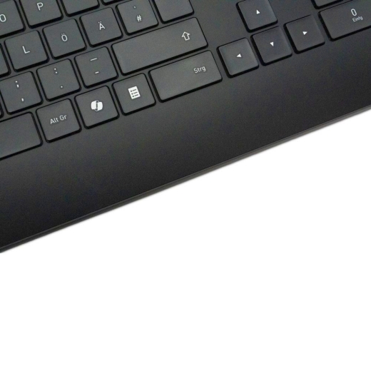 TERRA Keyboard 4000 Corded [DE] USB black Copilot QWERTZ, 105 Tasten, kabelgebunden, 1,80m