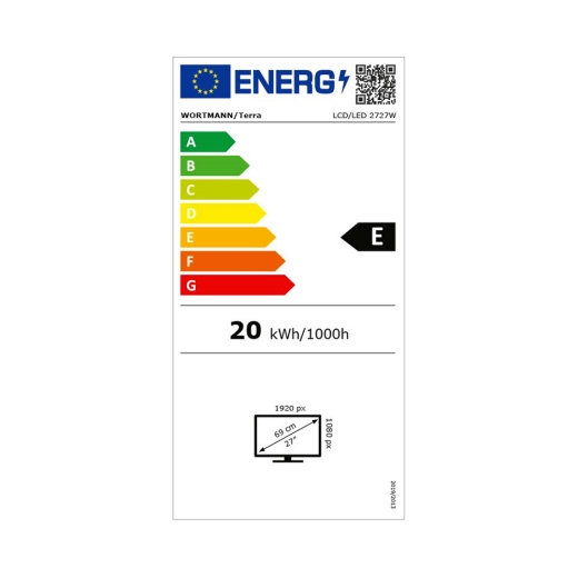 TERRA LCD/LED 2727W HA V2 black HDMI/DP/USB-C GREENLINE PLUS