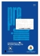 Arbeitsblock LIN 21 - A4, 50 Blatt, 9 mm liniert, 90 g/qm, blau