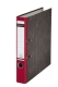 1050 Ordner Pappe A4 Wolkenmarmor, 52 mm, rot
