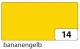 Tonpapier - 50 x 70 cm, bananengelb