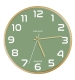 Wanduhr Baltic - Quarz Ø31,5 cm buche-grün