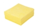Thermovliestuch - 38 x 40 cm, glatt, gelb, 10 Stück